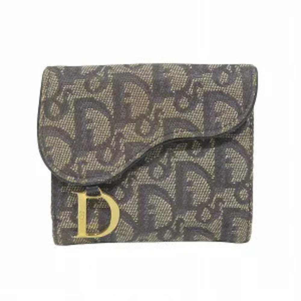 Christian Dior Trotter Saddle Double Sided Wallet